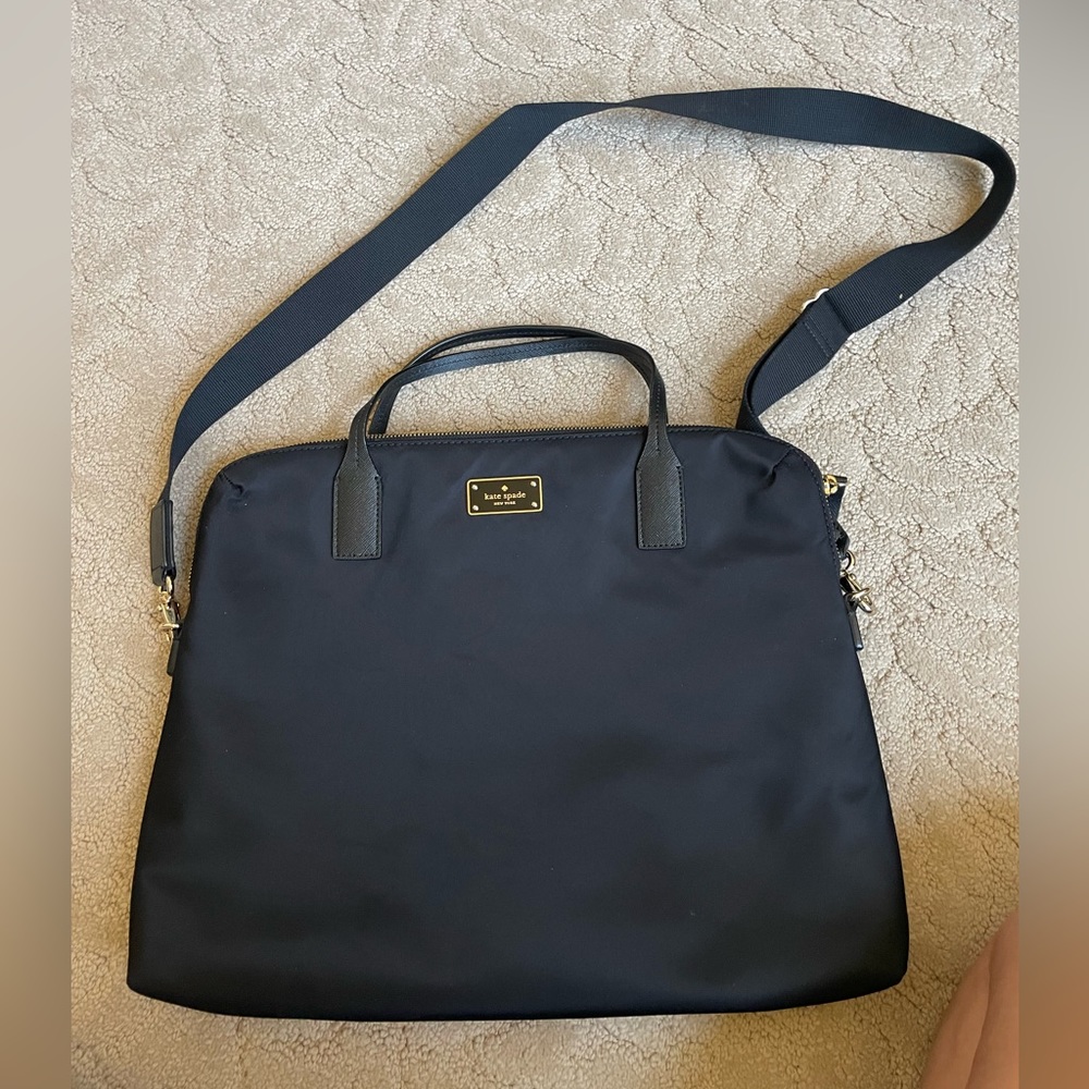 Kate spade Black Nylon bag. NEVER USED. Originally $219. Asking $80